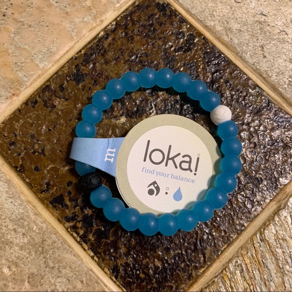 3/$20 LOKAI Blue Clean Water Bracelet NEW - Picture 6 of 6